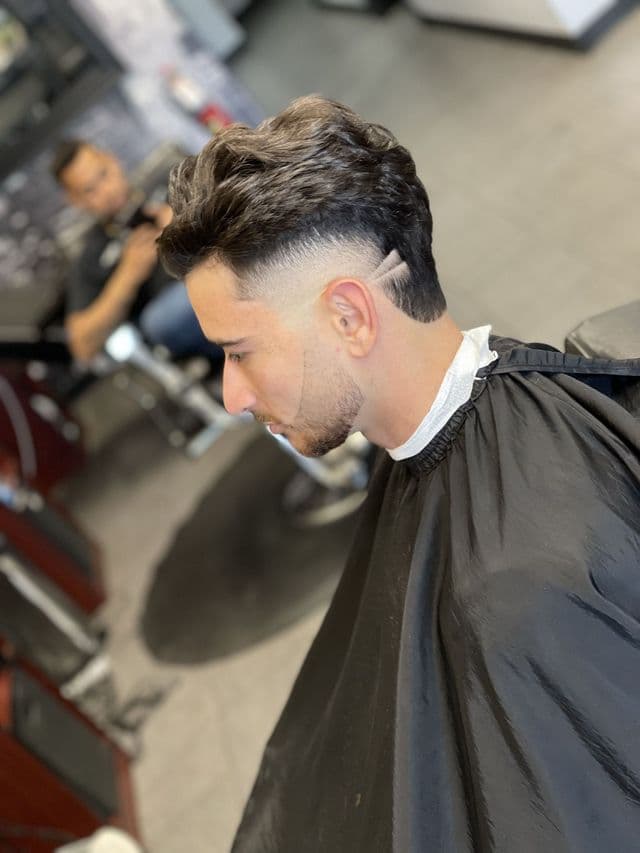Fade with design at Paramount Styles